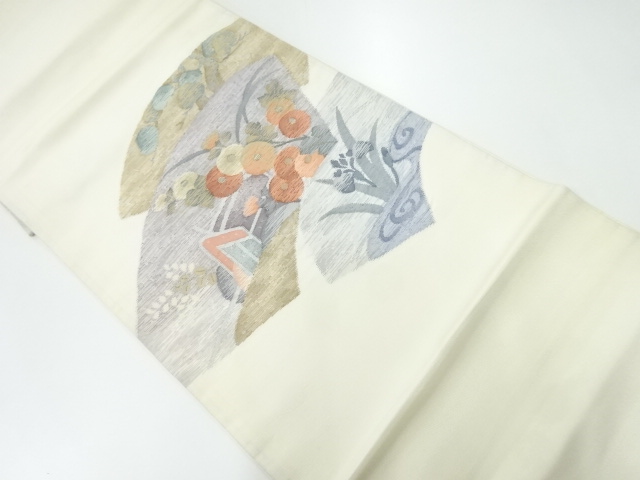 JAPANESE FUKURO OBI / WOVEN JIGAMI PATTERN